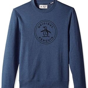 Original Penguin Logo-Stamp Crewneck Sweatshirt